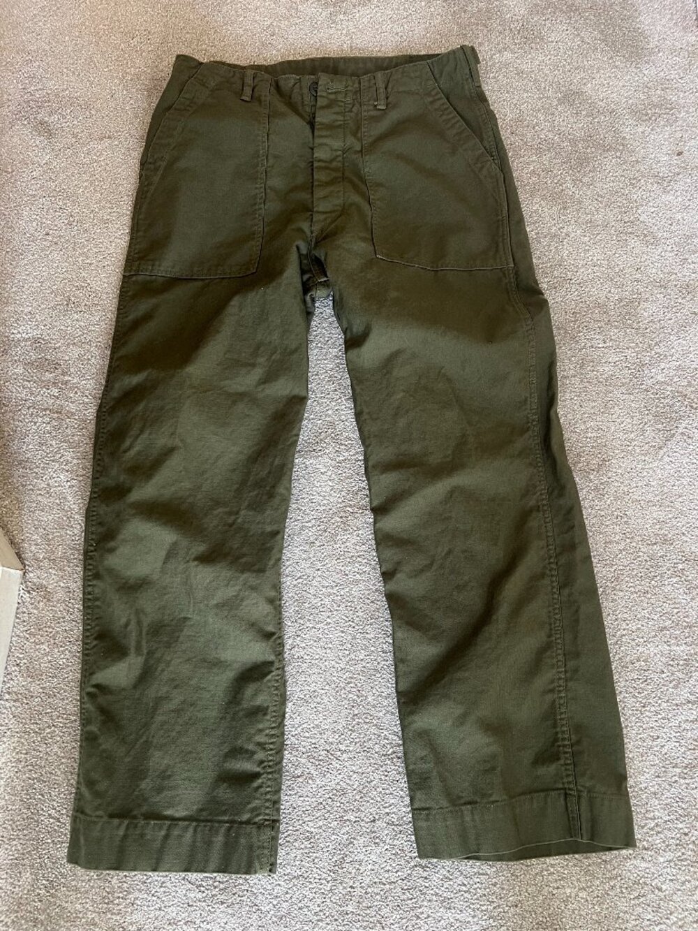 Bronson Mfg Vietnam War OG-107 Utility Fatigue Pants